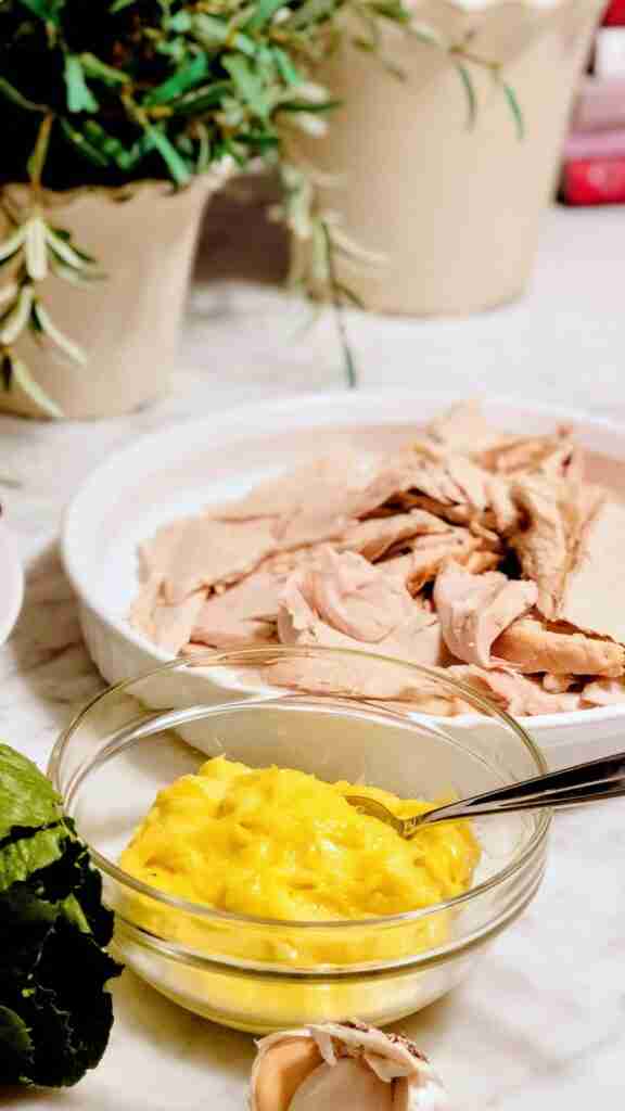 chicken and aioli EDIT